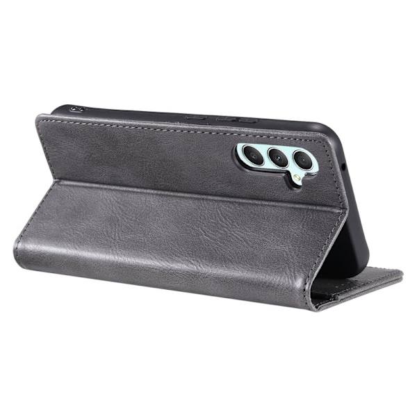 TTUDRCH Samsung Galaxy S26+ Plånboksfodral Konstläder RFID Skydd - Grå
