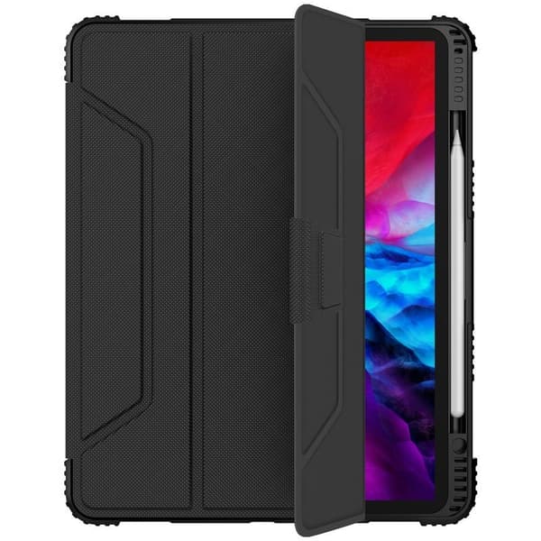 NILLKIN Armor Leather Cover Ipad Pro 11 2020 Sort Black