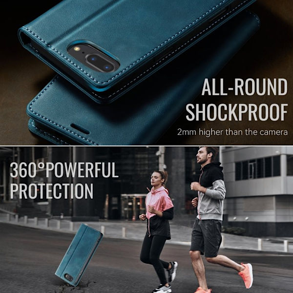 CASEME 033 Mobilskal för iPhone 7 Plus/8 Plus/6 Plus Grön