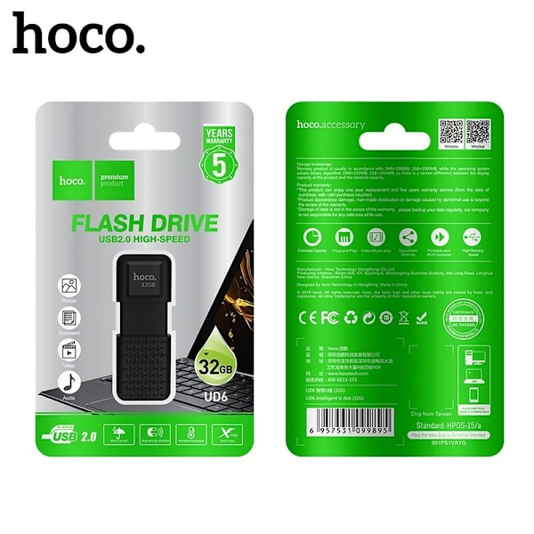 HOCO pendrive Intelligent UD6 32GB USB2.0