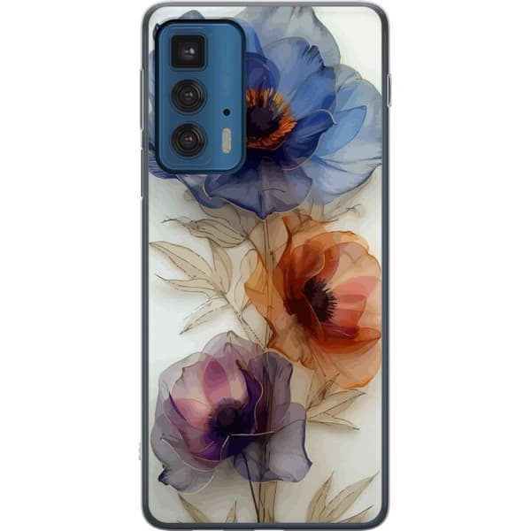 Mobilskal till Motorola Edge 20 Pro med Silkesblommor