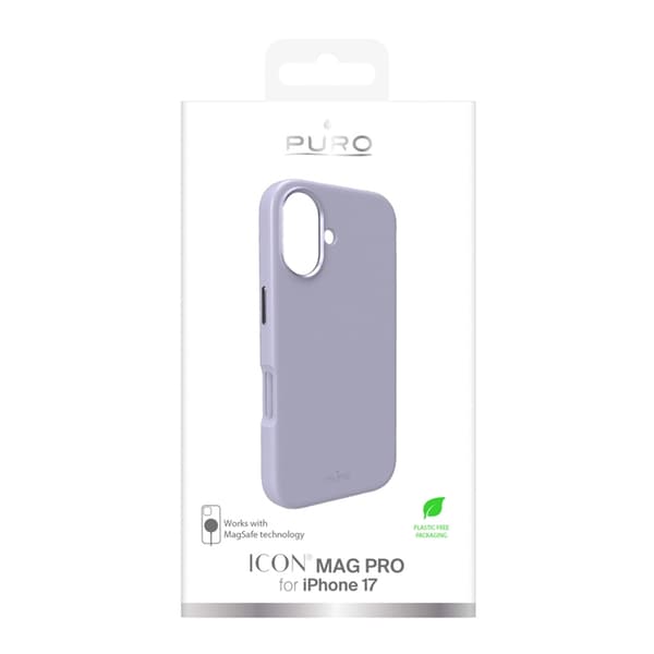 Puro Mobilskal till iPhone 17 Magsafe Liquid Silikon - Rosa Rosa