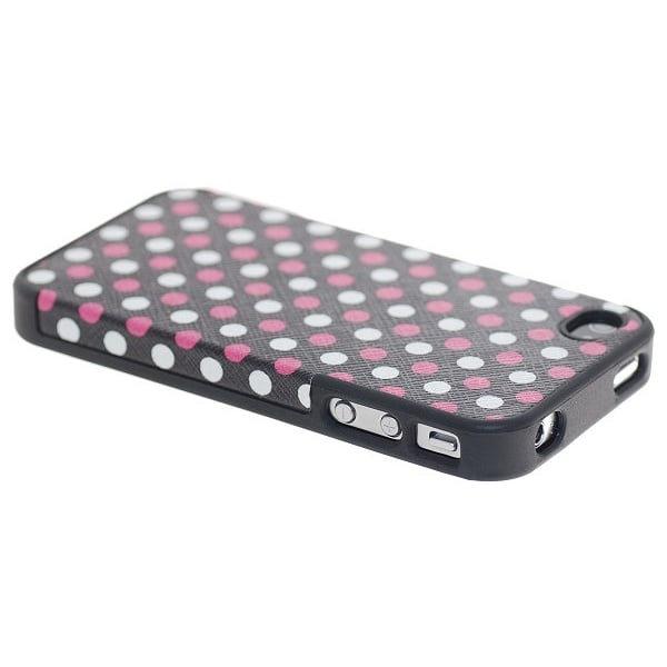 My Colors FlexiCase Skal till Apple iPhone 4 / 4S (Polka Dot)