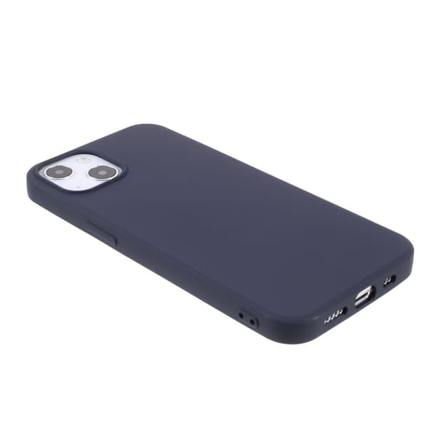 X-LEVEL Mobilskal till iPhone 13 Liquid Silicone Blå 6.1 tum