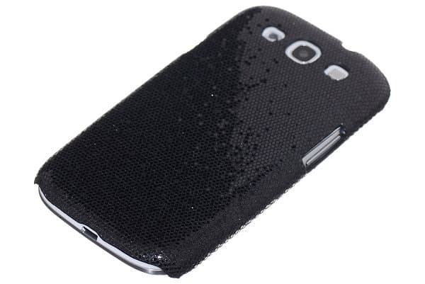 Sparkle Baksideskal tillSamsung Galaxy S3 i9300 (Svart) Black
