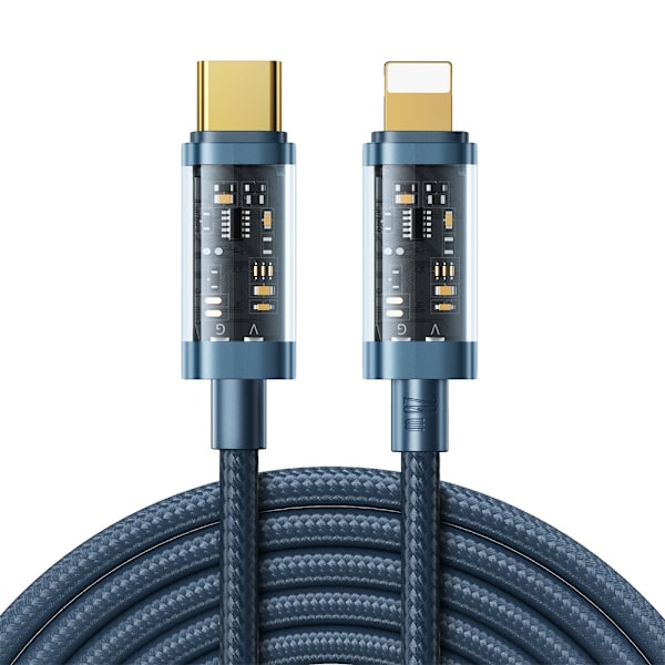 Joyroom Type-C till Lightning Kabel 20W 2m - Blå