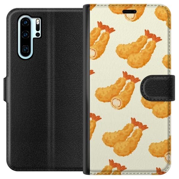 Plånboksfodral till Huawei P30 Pro med Räkor