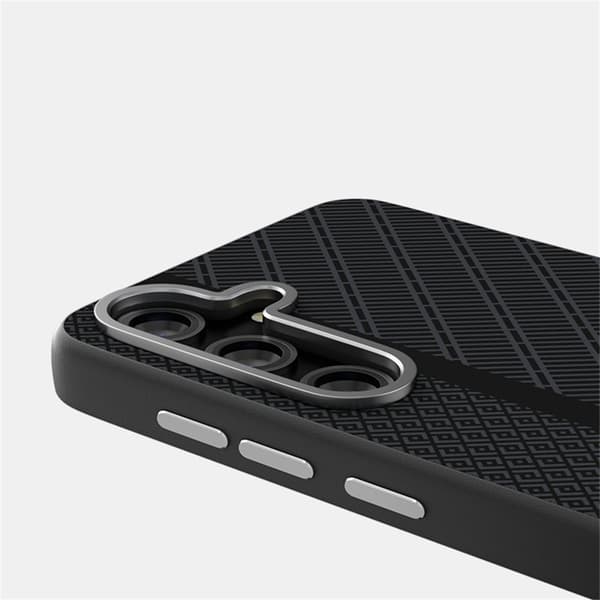 ABEEL Mobilskal till Samsung Galaxy S25 FE PC TPU Aluminium PU Läder - Textur 1