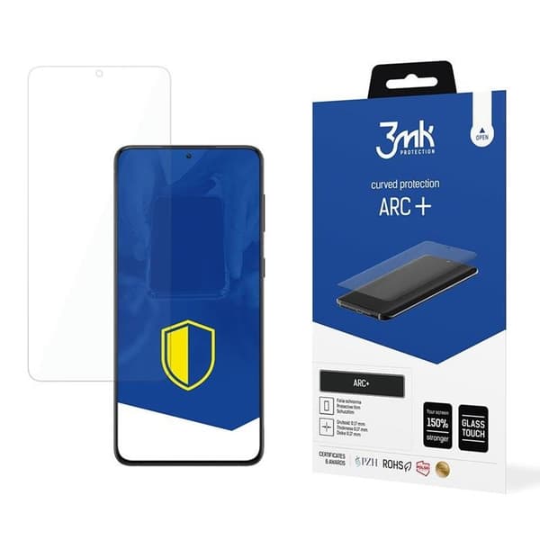 3MK Galaxy A15 5G Skærmbeskytter Arc Plus - Klar Transparent