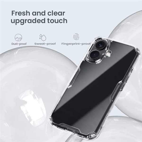 Nillkin Mobilskal till iPhone 16 Ultra Clear - Blå Blå