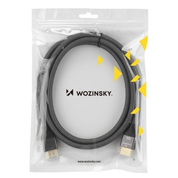 Wozinsky HDMI Kabel 3m - Silver Silver