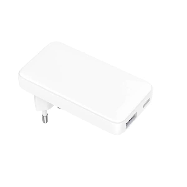 Gear hurtigoplader 1xUSB-C 1xUSB-A PD/PPS 36W + QC 18W GaN Vit