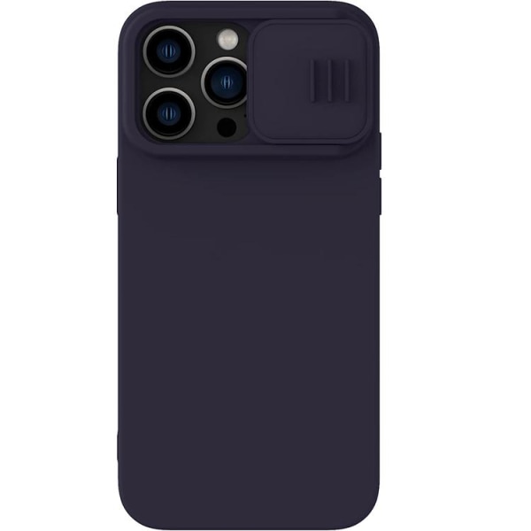 Nillkin iPhone 14 Pro -mobiilisuojus Magsafe CamShield Silky - tummansininen