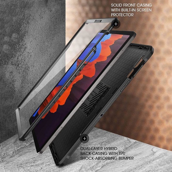 SupCase Unicorn Beetle Pro Cover Galaxy Tab S8 / S7 - Sort Black