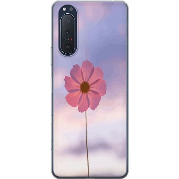Mobilskal till Sony Xperia 5 II med Rosa blomma