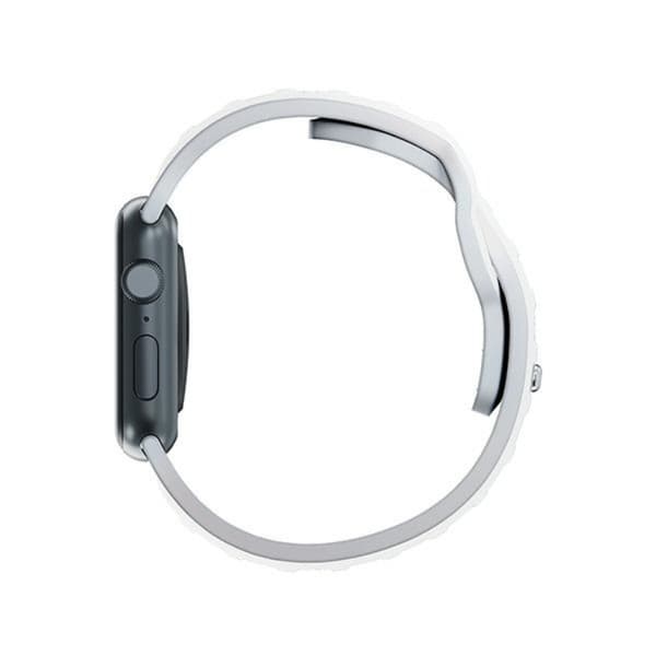3mk Apple Watch (38/40/41mm) Armband Silikon - Vit Vit