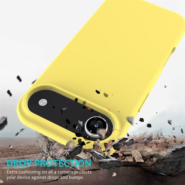 Mobilskal till iPhone Air Liquid Silikon - Gul Gul