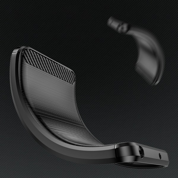 OnePlus Nord CE 3 Mobilskal Carbon Silicone - Svart Svart