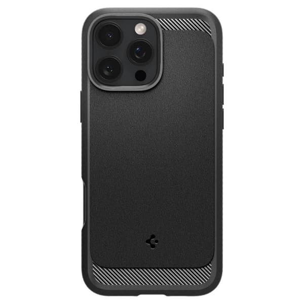 Spigen Mobilskal till iPhone 16 Pro Max Magsafe Rugged Armor - Svart Svart