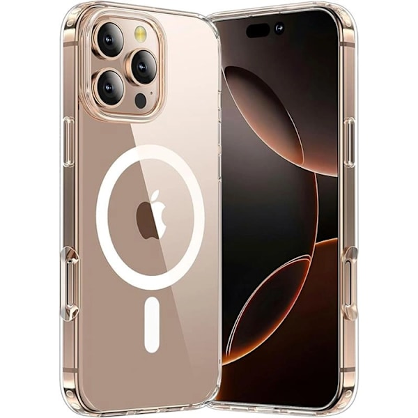 Tech-Protect Mobilskal till iPhone 16 Pro Magsafe Flex - Clear Transparent