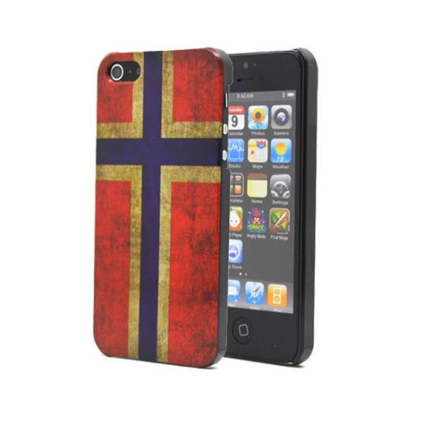Norge flag Bagcover til Apple iPhone 5 / 5S / SE