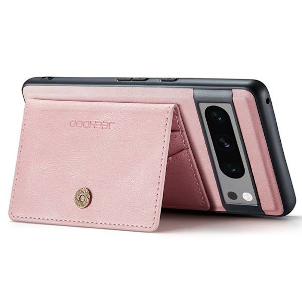 JEEHOOD Google Pixel 8 Pro Fodral KonstLäder - Rosa