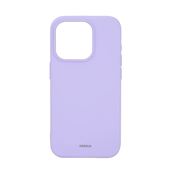 Myynnissä iPhone 15 Pro Mobile Case Magsafe Silicone - violetti