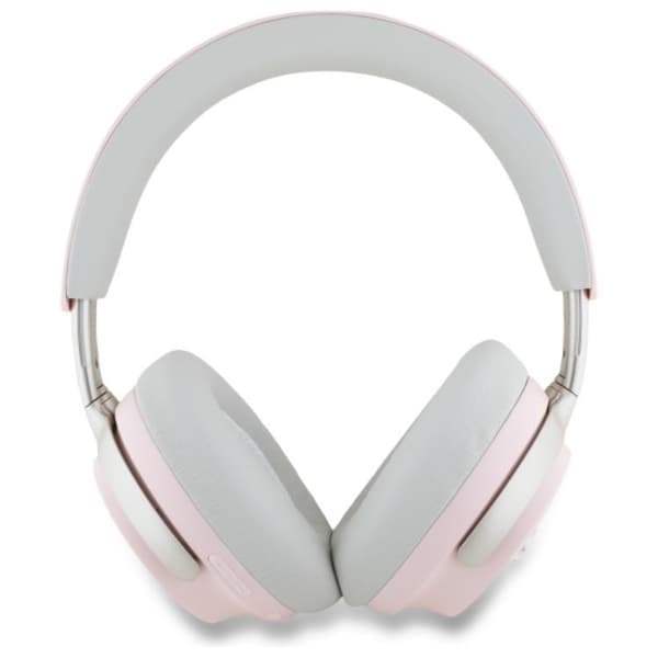 Guess Over-Ear Hörlurar Bluetooth ANC/ENC Metal Script Logo Rosa