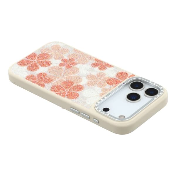 JAUCASE Mobilskal till iPhone 17 Pro MagSafe Flower - Vit Vit