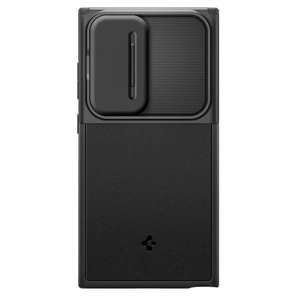 Spigen Galaxy S24 Ultra Mobilskal Optik Armor - Sort Svart