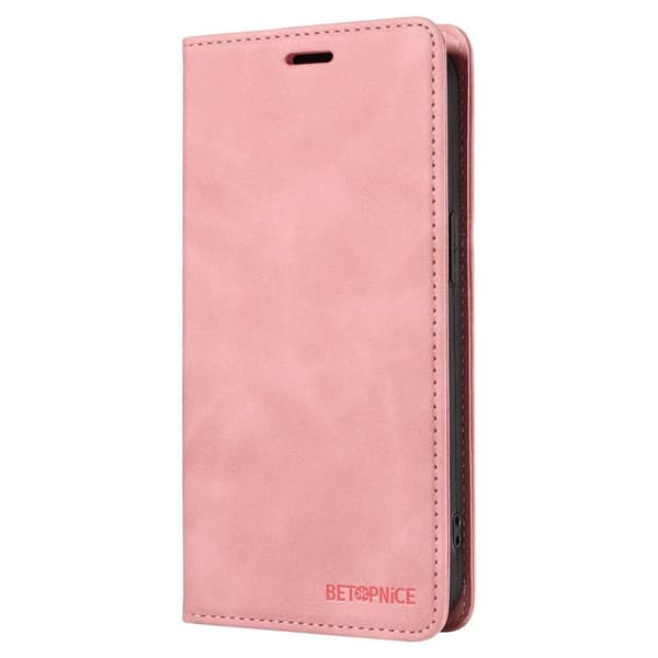 BETOPNICE 003 OnePlus Nord 4 Plånboksfodral Konstläder - Rosa