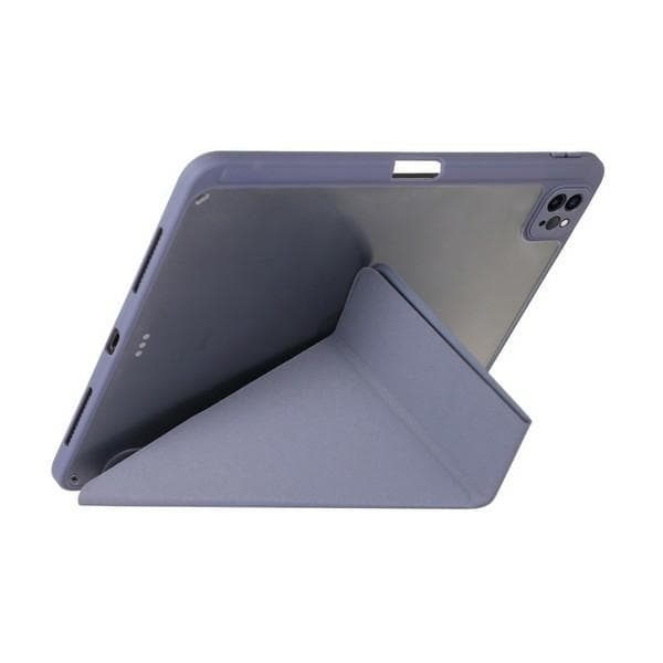 iPad Air 13" (2024) Fodral Smart Stand - Marinblå