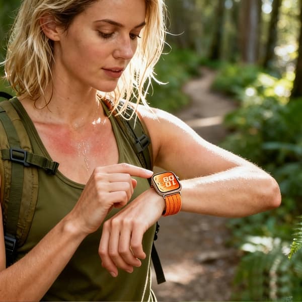 Tech-Protect Huawei Watch Fit 3/4/4 Pro/5/5 Pro Armband Nylon - Orange Orange