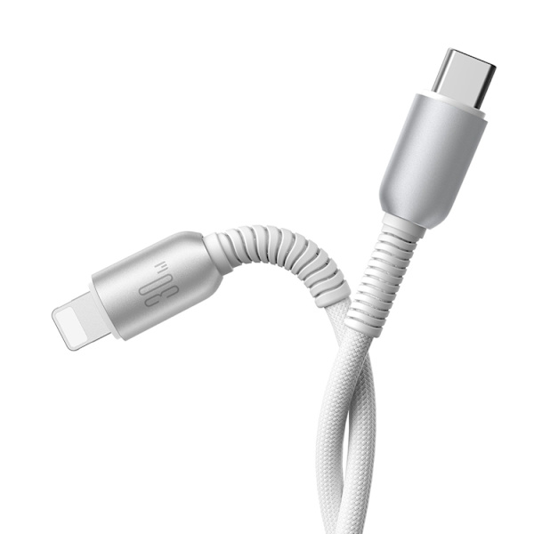Joyroom S-A51 30W Lightning - USB-C Kabel 1.2m - Ljusgrå Grå