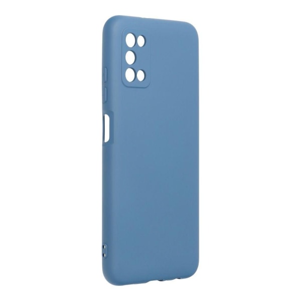 Forcell Galaxy A03s Cover Silikone Lite - Blå