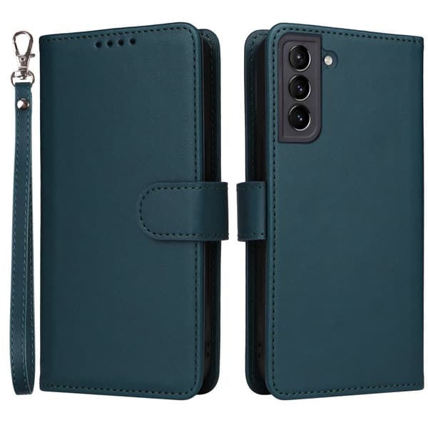 BETOPNICE Samsung Galaxy S21+ 5G Plånboksfodral - Detachable Konstläder - Blå