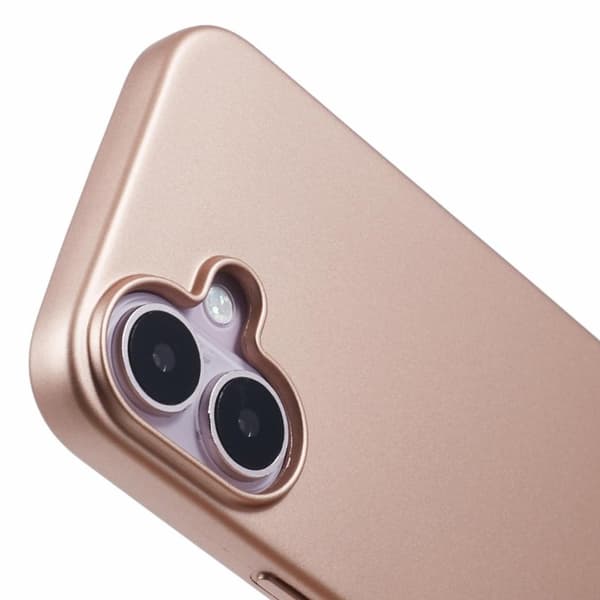 X-LEVEL Guardian Series Mobilskal till iPhone 16 TPU Skyddsgel Guld
