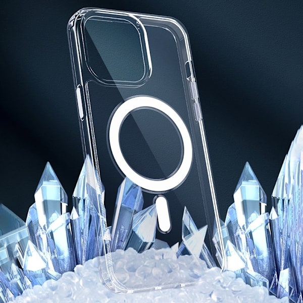 X-LEVEL Mobilskal till iPhone 15 Pro Max Shockproof Ultra Clear MagSafe