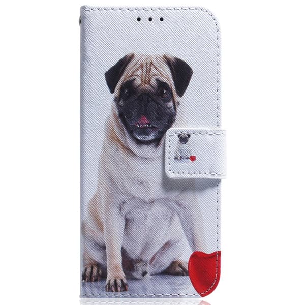 Plånboksfodral för Samsung Galaxy S26 Plus Mönstertryck Konstläder - Hund