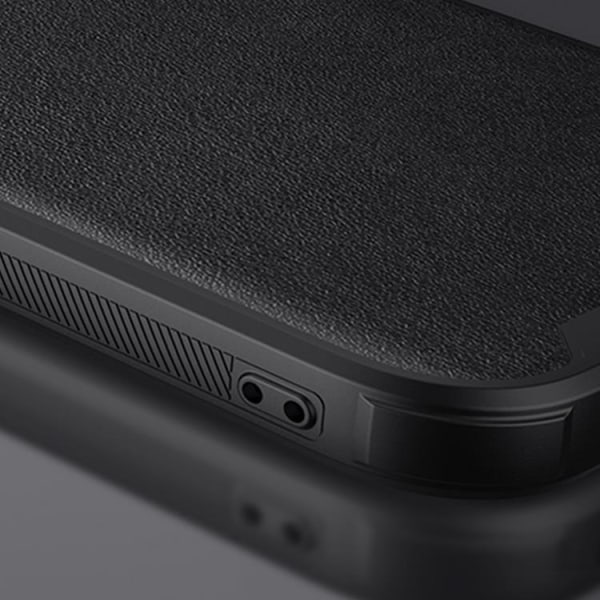 Nillkin iPhone 14 Pro Case CamShield Leather S - musta