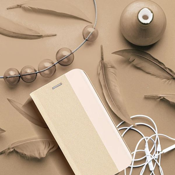 Xiaomi Redmi 14C Plånboksfodral Sensitive - Guld Guld