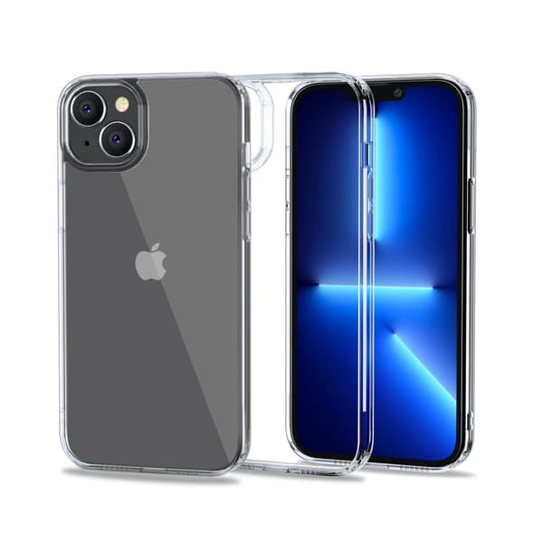 Tech-Protect iPhone 14 Skal Flexair Hybrid - Klar Transparent