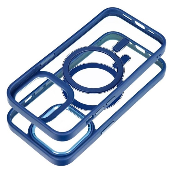 iPhone 14 Pro Mobilskal Magsafe Color Edge - Blå