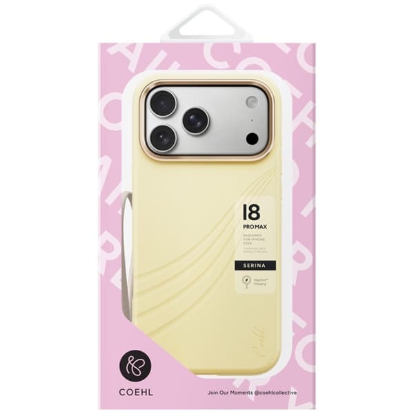 Uniq Mobilskal för iPhone 18 Pro/17 Pro MagSafe Magnetic Coehl Serina