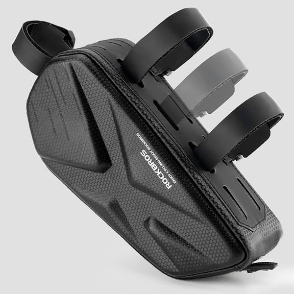 Rockbros Stiv Cykeltaske Til Ramme eller Toprør 1.4L - Sort