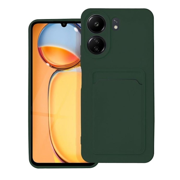 Xiaomi Redmi 13C/Poco C65 Mobilskal Korthållare - Grön