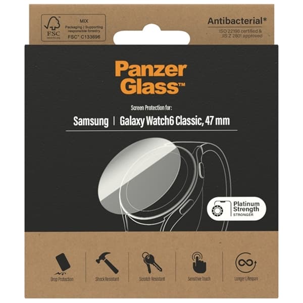 PanzerGlass Galaxy Watch 6 Classic 47mm Skärmskydd Härdat Glas