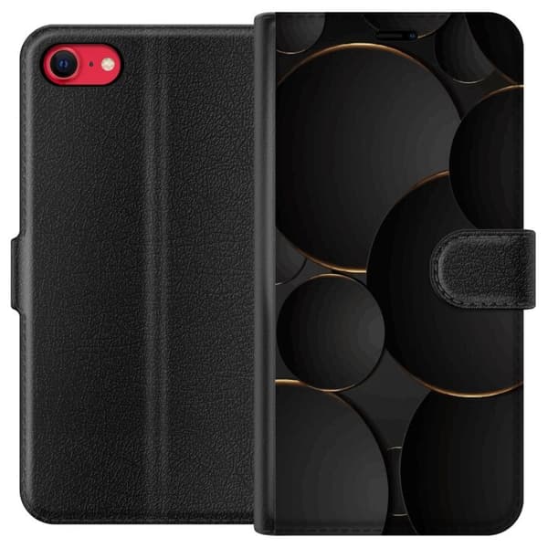 Plånboksfodral till Apple iPhone SE (2020) med Lyxig Cirklar