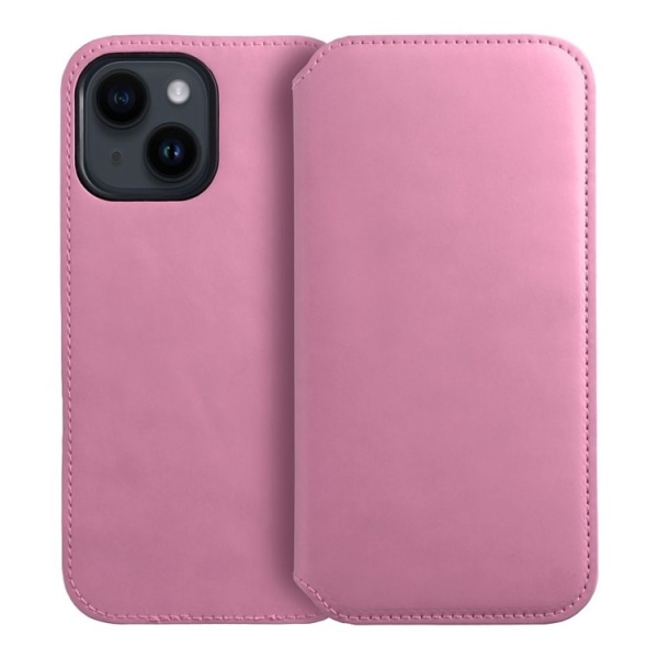 Galaxy A55 Wallet Case Dual Pocket - vaaleanpunainen