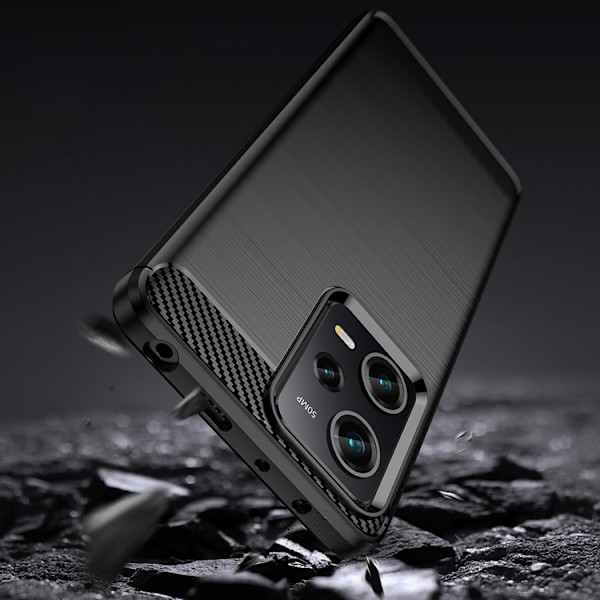 Xiaomi Poco X5 Pro/Redmi Note 12 Pro Mobilskal Carbon - Svart